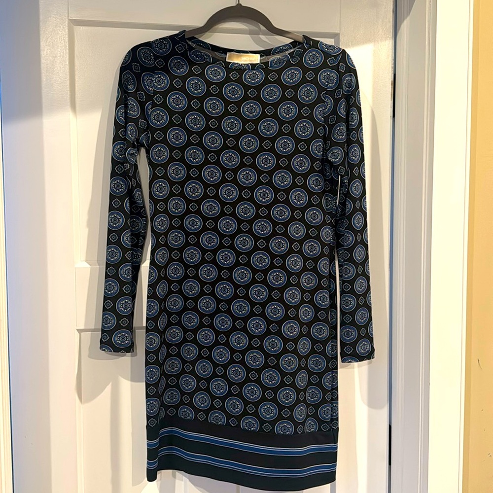 Michael Kors long sleeve, knee length dress. Size XS.